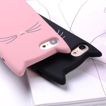 Funda para iPhone con forma de gato